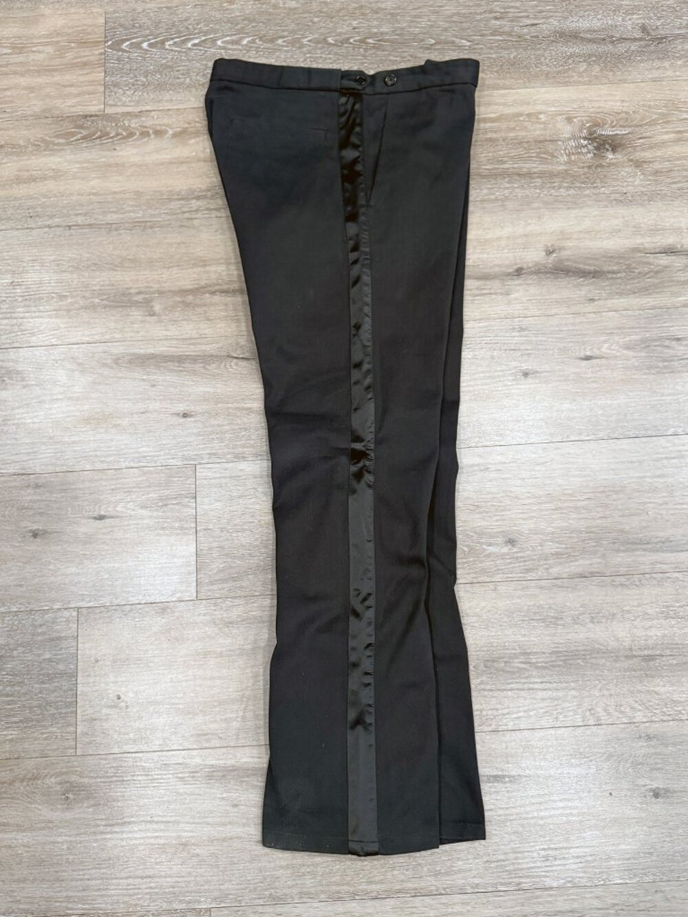 Archival Comme des Garçons SHIRT Heavy Cotton Drill Tuxedo Pants - (AW14)